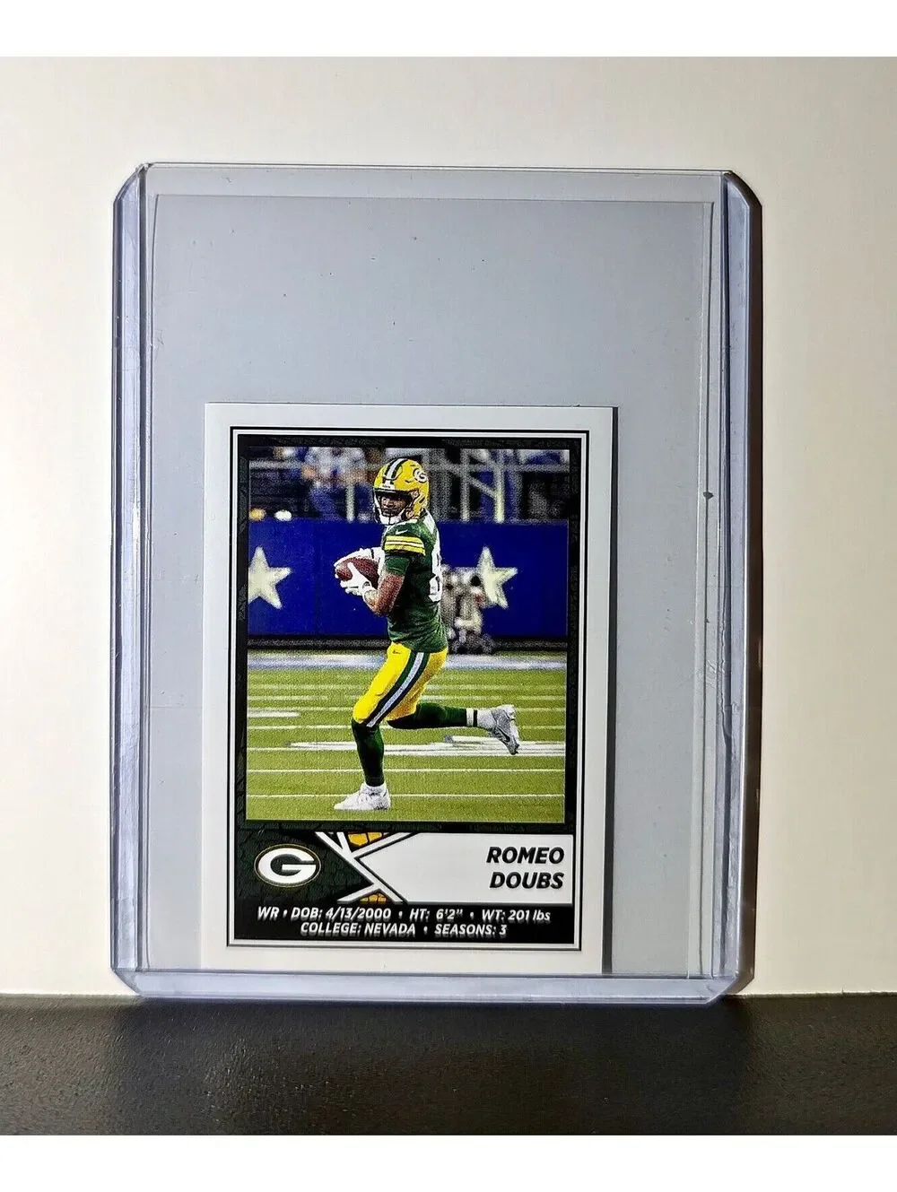 Romeo Doubs 2024 Panini NFL Sticker #399 Green Bay Packers